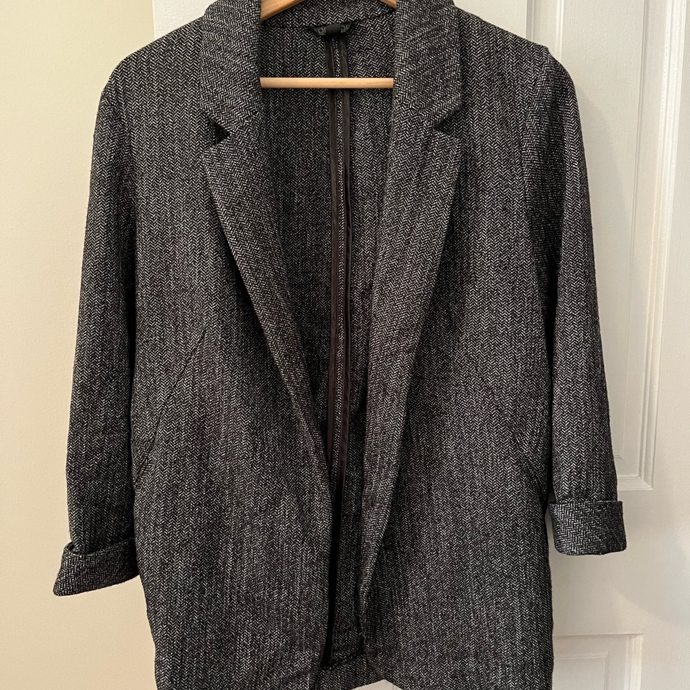 Herringbone blazer